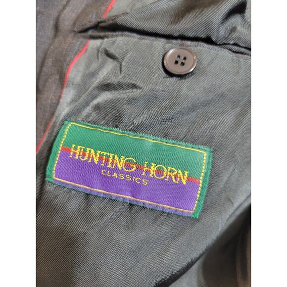 Shabby Chic HOBO Boho Gray Two-Button Patched Crochet Brooch Jacket Women's 45" - Picture 13 of 16